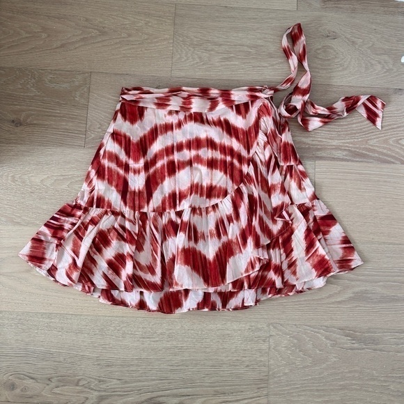 BANANA REPUBLIC Linen Wrap Skirt - Picture 1 of 3